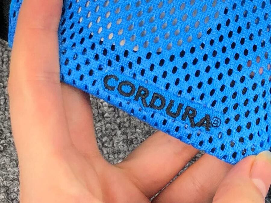 Supreme Mesh Side Panel Camp Blue Cap