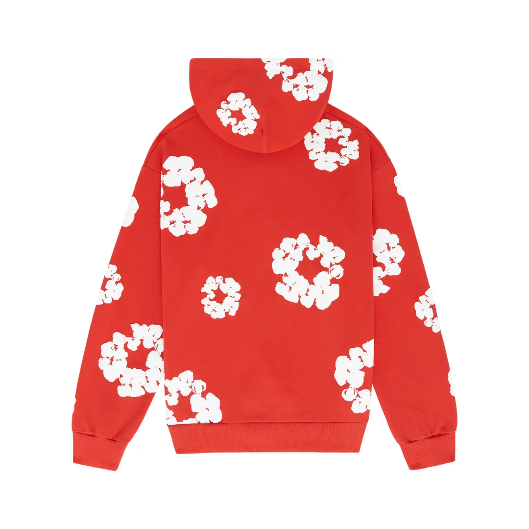 Denim Tears The Cotton Wreath Sweatshirt "Red"