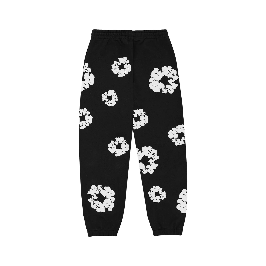 Denim Tears The Cotton Wreath Sweatpants "Black"
