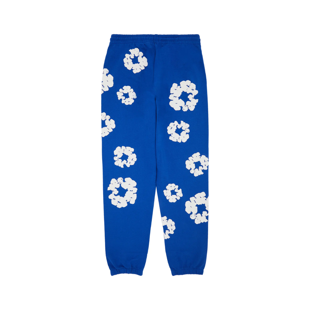 Denim Tears The Cotton Wreath Sweatpants "Royal Blue"