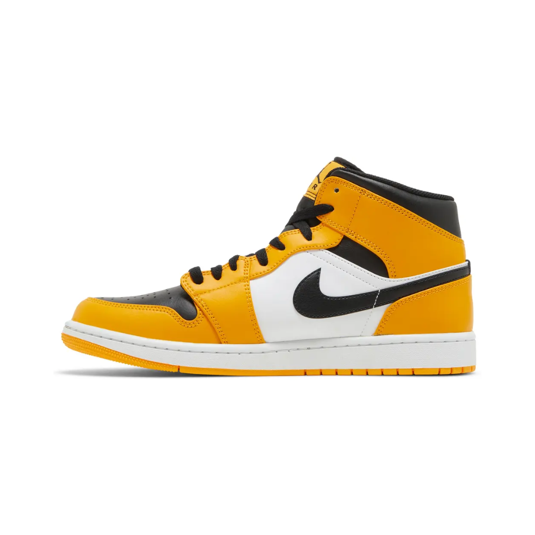 Air Jordan 1 Mid "Reverse Yellow Toe"