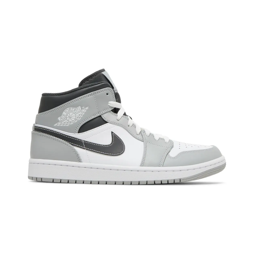 Air Jordan 1 Mid "Light Smoke Grey"