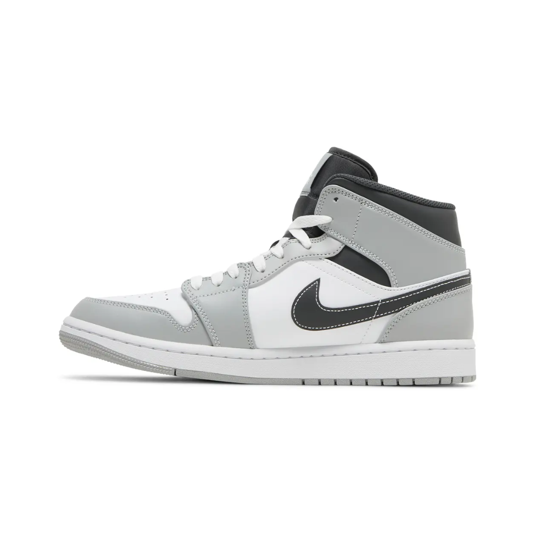 Air Jordan 1 Mid "Light Smoke Grey"