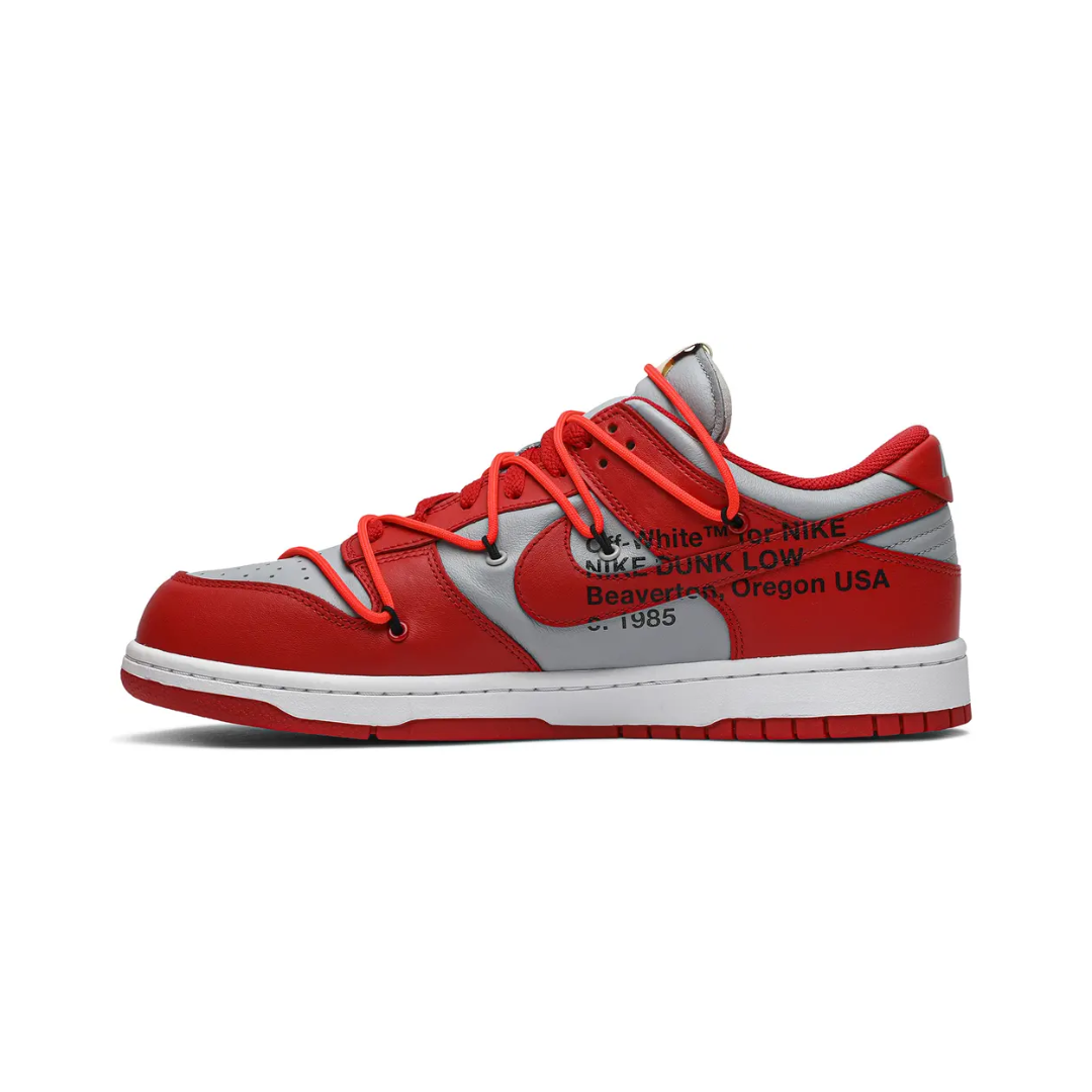 Off-White x Dunk Low "University Red"