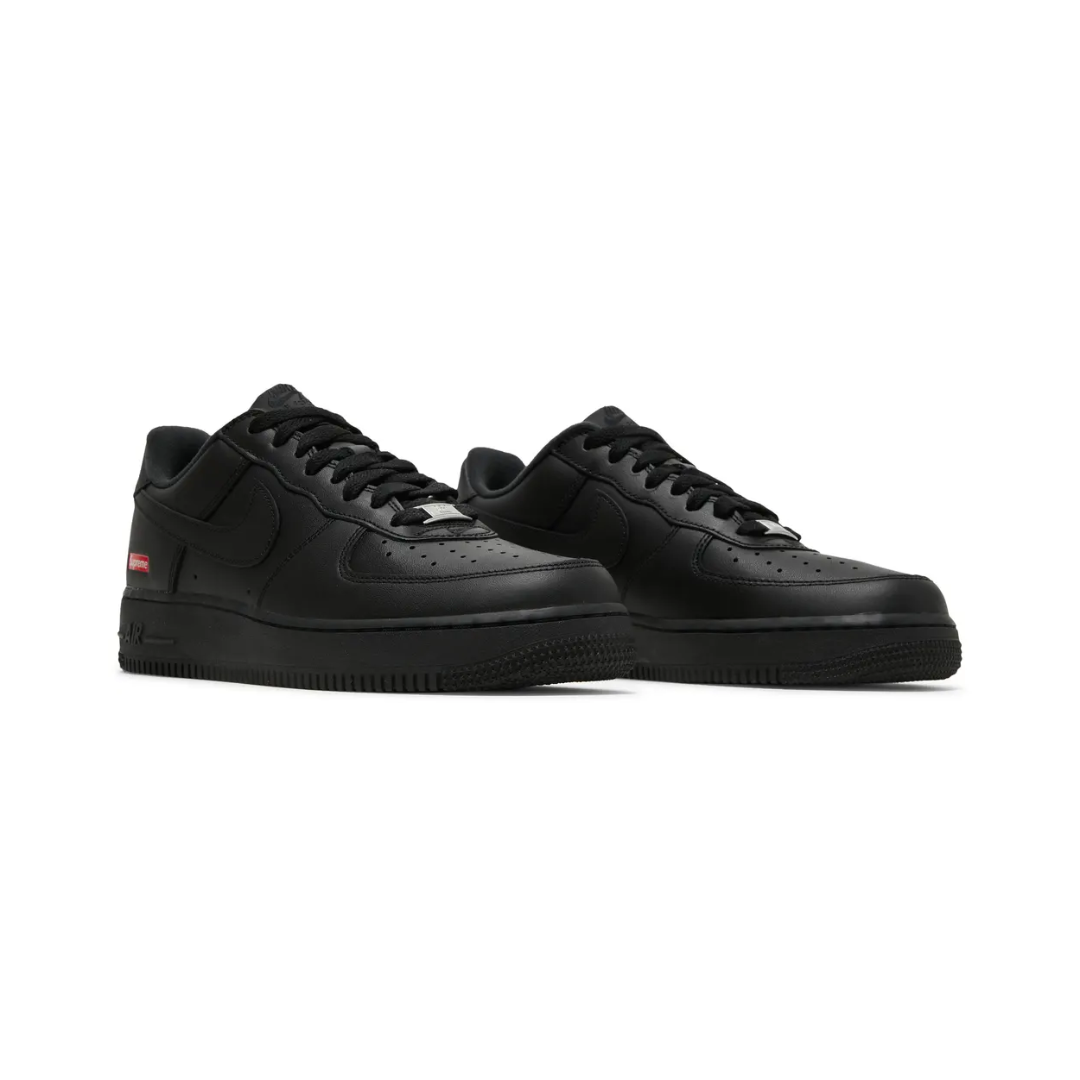 SUPREME x Air Force 1 Low "Box Logo - Black"