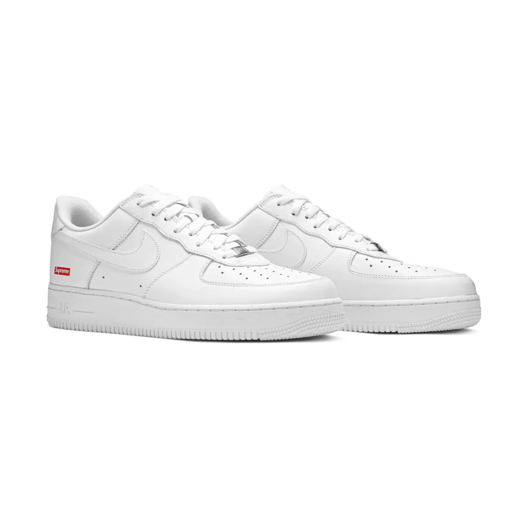 SUPREME x Air Force 1 Low "Box Logo - White"