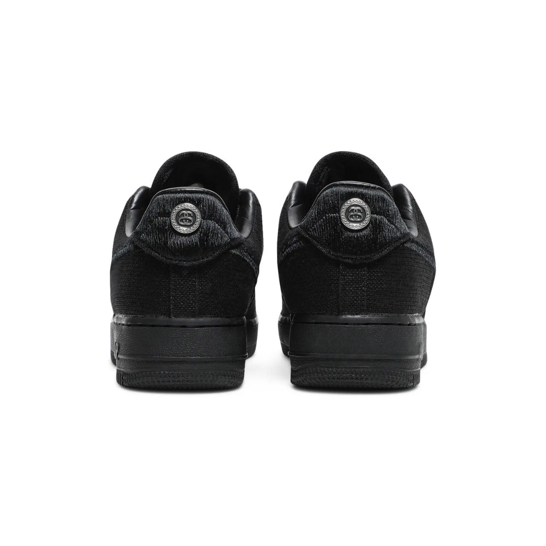 Stussy x Air Force 1 Low "Triple Black"