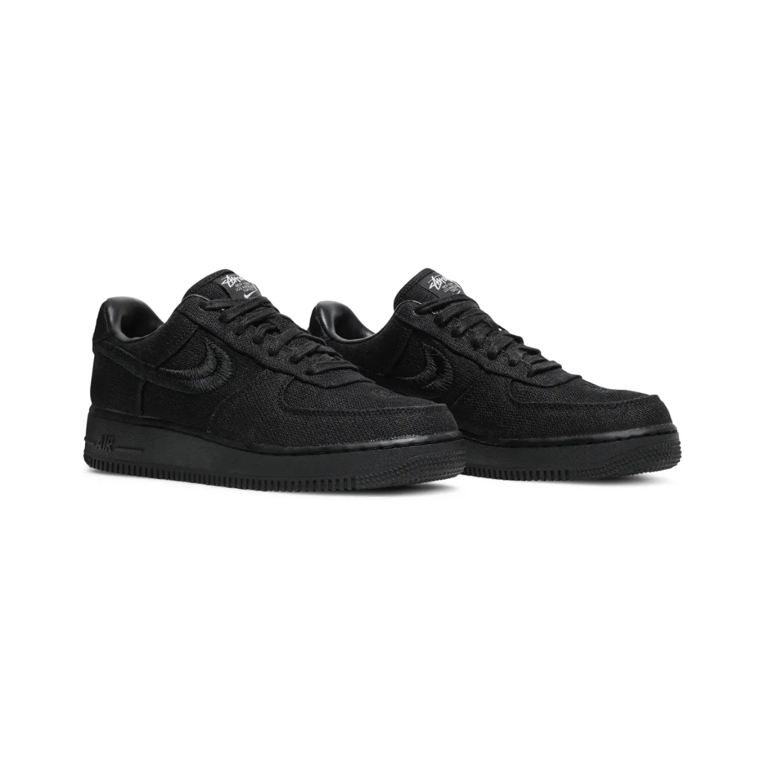 Stussy x Air Force 1 Low "Triple Black"