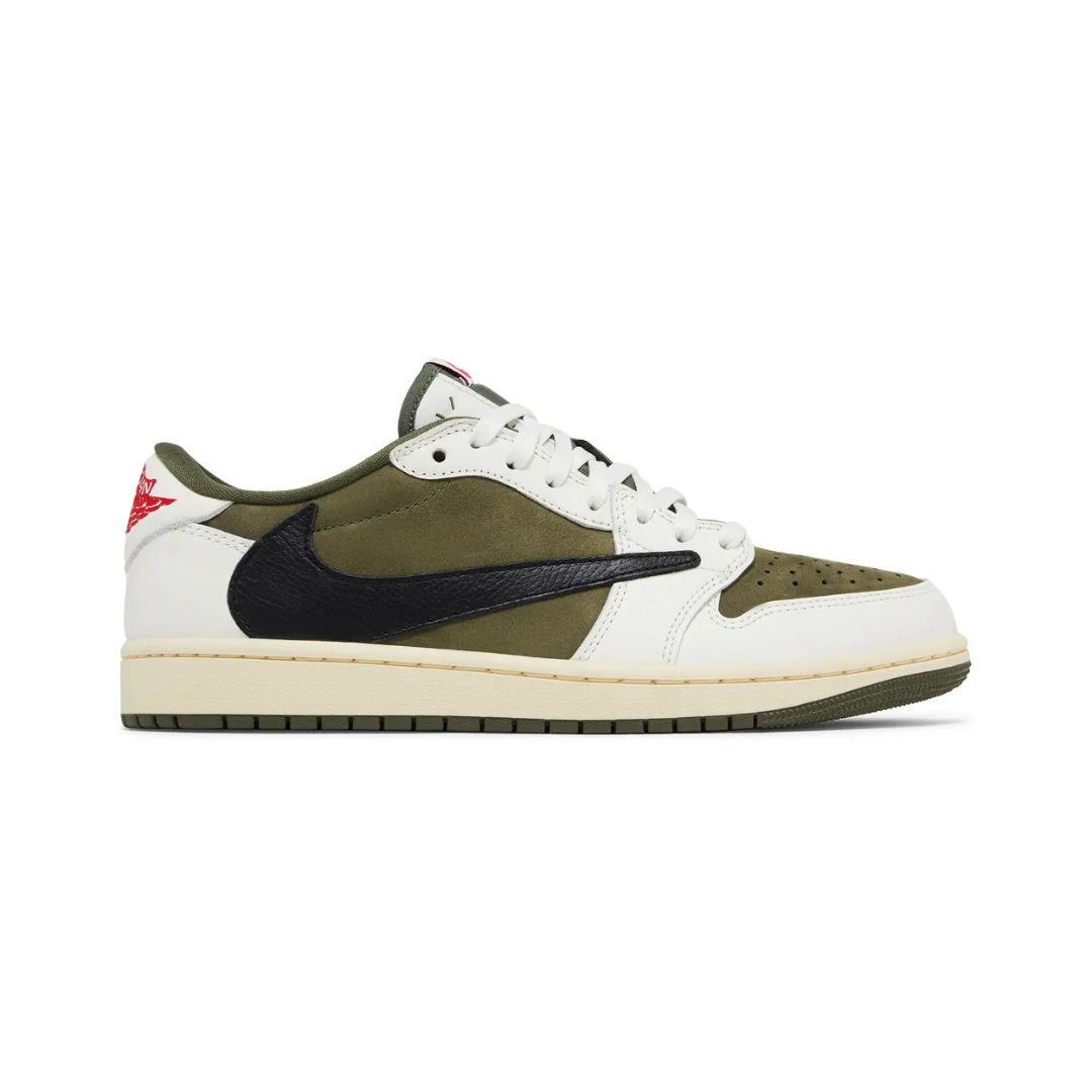 Travis Scott x Air Jordan 1 Retro Low "Reverse Olive"