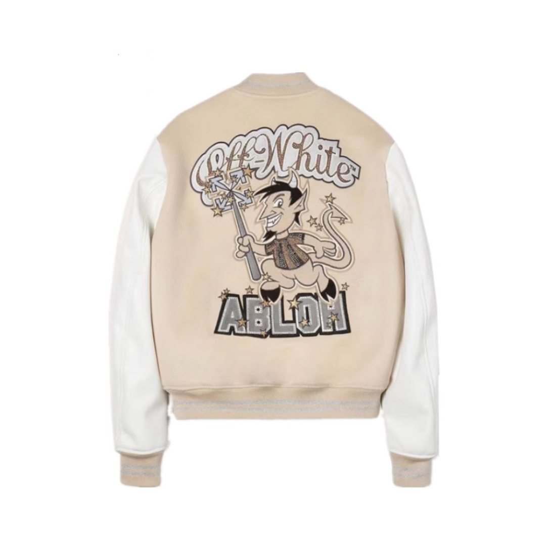 Off White x Milan "Abloh" Varsity Jacket
