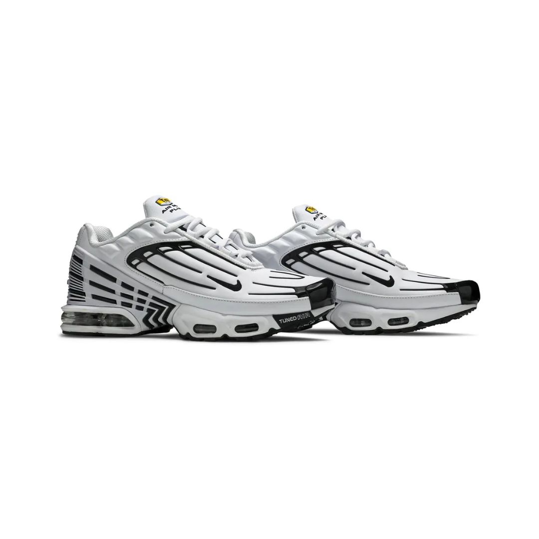 Air Max TN Plus III Leather "White Black"