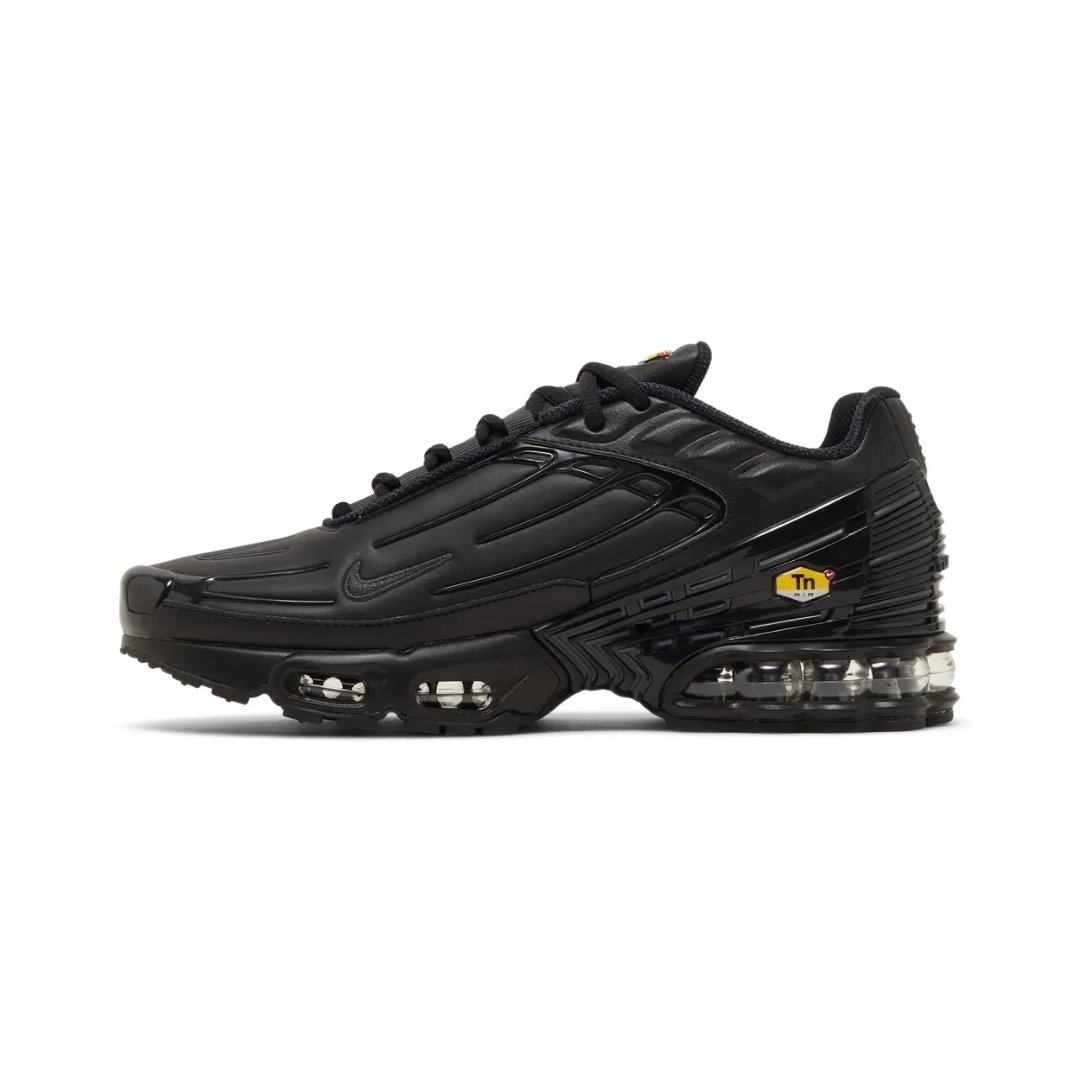 Air Max TN Plus III Leather "Triple Black"