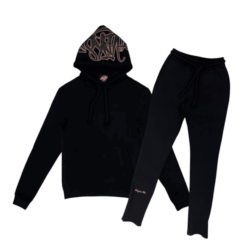 SYNA World Black/Rose Gold Logo Set