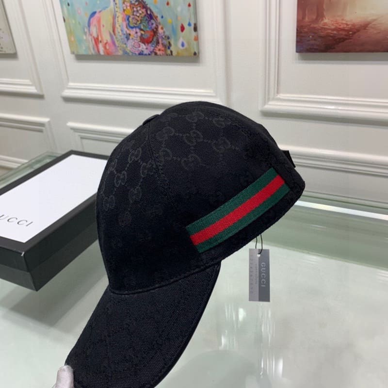 Gucci GG Se Canvas Cap Black