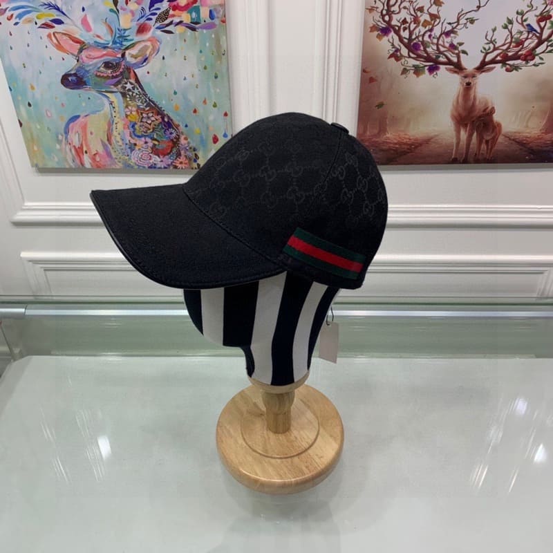 Gucci GG Se Canvas Cap Black