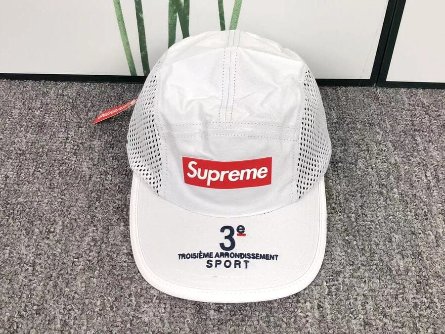 Supreme Mesh Side Panel Camp White Cap